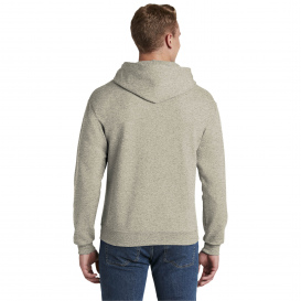 Jerzees 996M NuBlend Pullover Hooded Sweatshirt - Oatmeal Heather