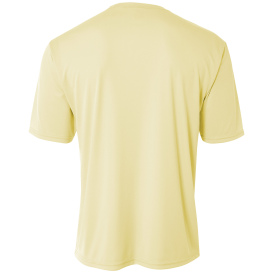 A4 A4N3142 Cooling Performance Short Sleeve Tee - Light Yellow