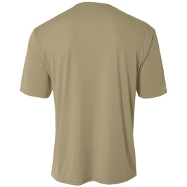 A4 A4N3142 Cooling Performance Short Sleeve Tee - Sand