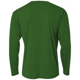 A4 A4N3165 Cooling Performance Long Sleeve Tee - Kelly