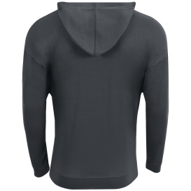 A4 A4N3528 Softek Long Sleeve Hooded Tee - Graphite