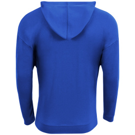 A4 A4N3528 Softek Long Sleeve Hooded Tee - Royal