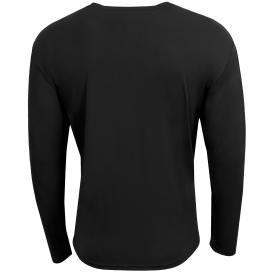 A4 A4N3532 AirFlex Long Sleeve Tee - Black