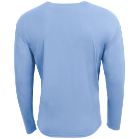 A4 A4N3532 AirFlex Long Sleeve Tee - Light Blue