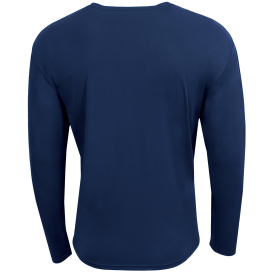 A4 A4N3532 AirFlex Long Sleeve Tee - Navy