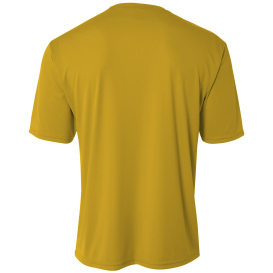 A4 A4NB3142 Youth Cooling Performance Short Sleeve Tee - Gold