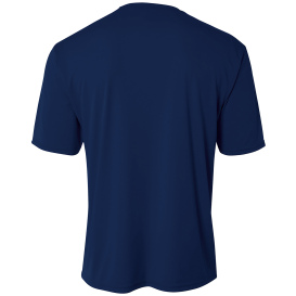 A4 A4NB3142 Youth Cooling Performance Short Sleeve Tee - Navy