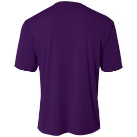 A4 A4NB3142 Youth Cooling Performance Short Sleeve Tee - Purple
