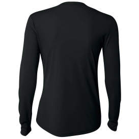 A4 A4NW3002 Women\'s Cooling Performance Long Sleeve Tee - Black