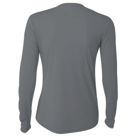 A4 A4NW3002 Women\'s Cooling Performance Long Sleeve Tee - Graphite