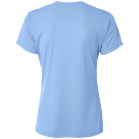 A4 A4NW3201 Women\'s Cooling Performance Short Sleeve Tee - Light Blue