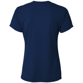 A4 A4NW3201 Women's Cooling Performance Short Sleeve Tee - Navy
