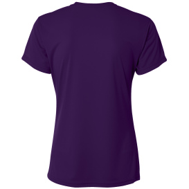 A4 A4NW3201 Women\'s Cooling Performance Short Sleeve Tee - Purple