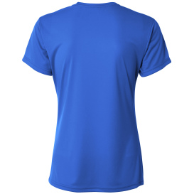 A4 A4NW3201 Women\'s Cooling Performance Short Sleeve Tee - Royal
