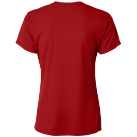 A4 A4NW3201 Women\'s Cooling Performance Short Sleeve Tee - Scarlet