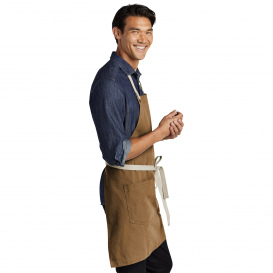 Port Authority A815 Canvas Full Length Two-Pocket Apron - Duck Brown/Stone