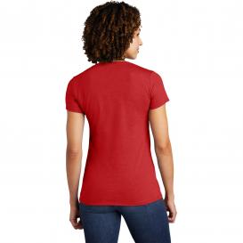 Allmade AL2008 Women\'s Tri-Blend Tee - Rise Up Red