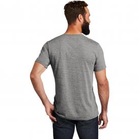 Allmade AL2014 Unisex Tri-Blend V-Neck Tee - Aluminum Grey