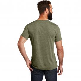 Allmade AL2014 Unisex Tri-Blend V-Neck Tee - Olive You Green