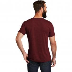 Allmade AL2014 Unisex Tri-Blend V-Neck Tee - Vino Red