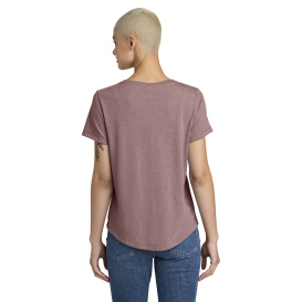 Allmade AL2015 Women\'s Relaxed Tri-Blend Scoop Neck Tee - Vintage Rose