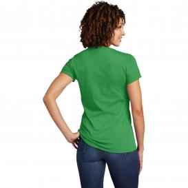 Allmade AL2018 Women's Tri-Blend V-Neck Tee - Enviro Green