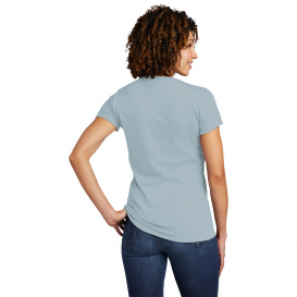 Allmade AL2018 Women's Tri-Blend V-Neck Tee - I Like You Blue