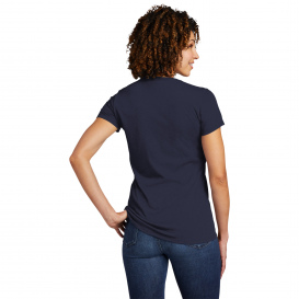 Allmade AL2018 Women\'s Tri-Blend V-Neck Tee - Night Sky Navy