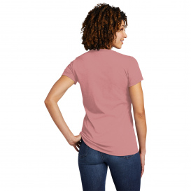 Allmade AL2018 Women's Tri-Blend V-Neck Tee - Vintage Rose