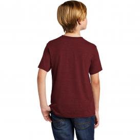 Allmade AL207 Youth Tri-Blend Tee - Vino Red