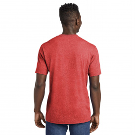 Allmade AL2300 Unisex Recycled Blend Tee - Reclaimed Red Heather