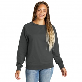 Allmade AL4004 Unisex Organic French Terry Crewneck Sweatshirt - Terrain Grey