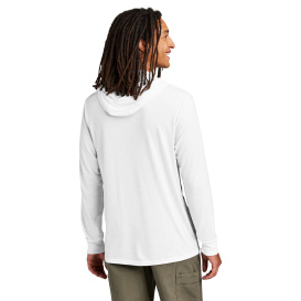 Allmade AL6003 Unisex Tri-Blend Hoodie Tee - Bright White