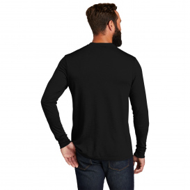 Allmade AL6004 Unisex Tri-Blend Long Sleeve Tee - Deep Black