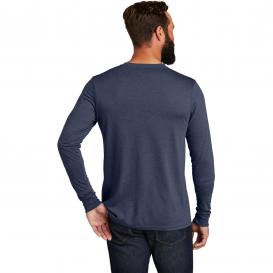 Allmade AL6004 Unisex Tri-Blend Long Sleeve Tee - Rebel Blue