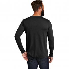 Allmade AL6004 Unisex Tri-Blend Long Sleeve Tee - Space Black