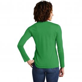 Allmade AL6008 Women's Tri-Blend Long Sleeve Tee - Enviro Green