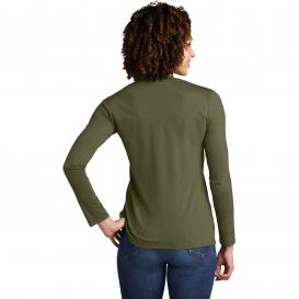 Allmade AL6008 Women\'s Tri-Blend Long Sleeve Tee - Olive You Green