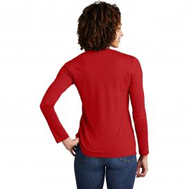 Allmade AL6008 Women's Tri-Blend Long Sleeve Tee - Rise Up Red