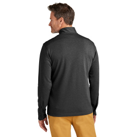 Brooks Brothers BB18202 Mid-Layer Stretch 1/2-Button - Windsor Grey Heather