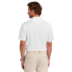 Brooks Brothers BB18220 Mesh Pique Performance Polo - White