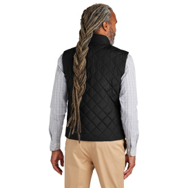 Brooks Brothers BB18602 Quilted Vest - Deep Black