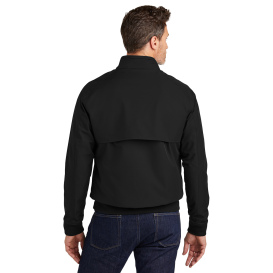 Brooks Brothers BB18604 Bomber Jacket - Deep Black