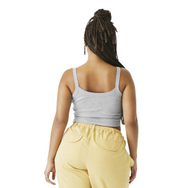 Bella + Canvas BC1012 Women\'s Micro Rib Spaghetti Strap Tank - Athletic Heather