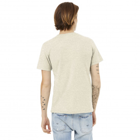 Bella + Canvas BC3001CVC Unisex Heather CVC Short Sleeve Tee - Heather Prism Natural