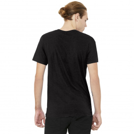 Bella + Canvas BC3005CVC Unisex Heather CVC V-Neck Tee - Black Heather
