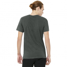 Bella + Canvas BC3005CVC Unisex Heather CVC V-Neck Tee - Deep Heather