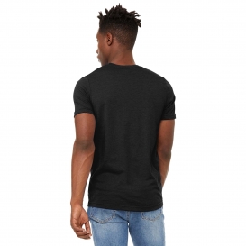Bella + Canvas 3301 Unisex Sueded Tee - Black Heather