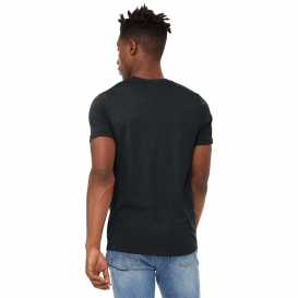 Bella + Canvas 3301 Unisex Sueded Tee - Dark Grey Heather