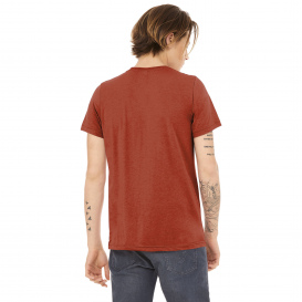 Bella + Canvas BC3413 Unisex Triblend Short Sleeve Tee - Brick Triblend